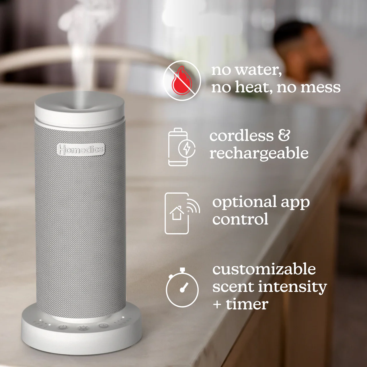 SereneScent™ Waterless Rechargeable 15 ml Diffuser - Image 14