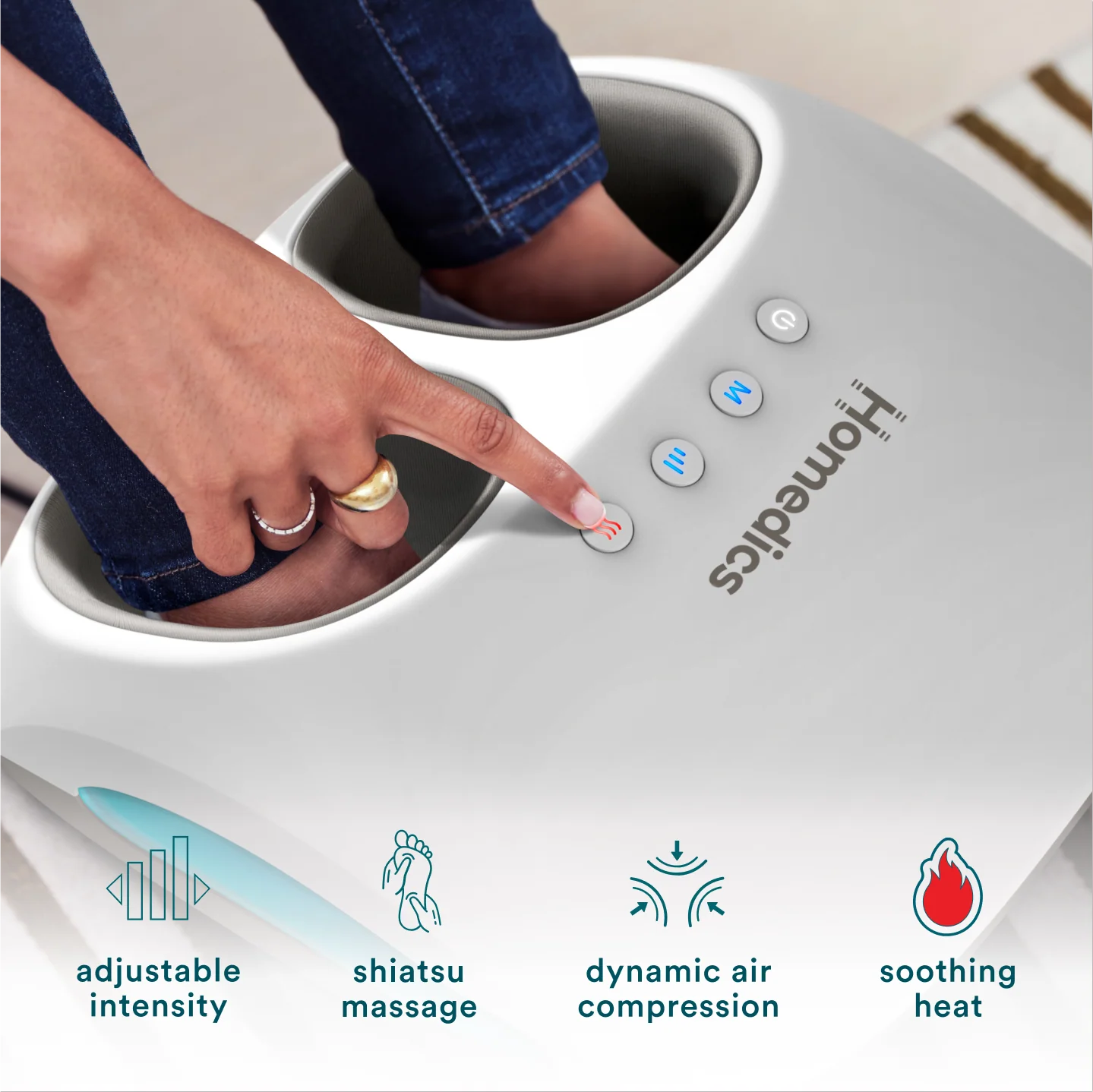 Shiatsu + Air 4.0 Foot Massager with Heat - Image 3