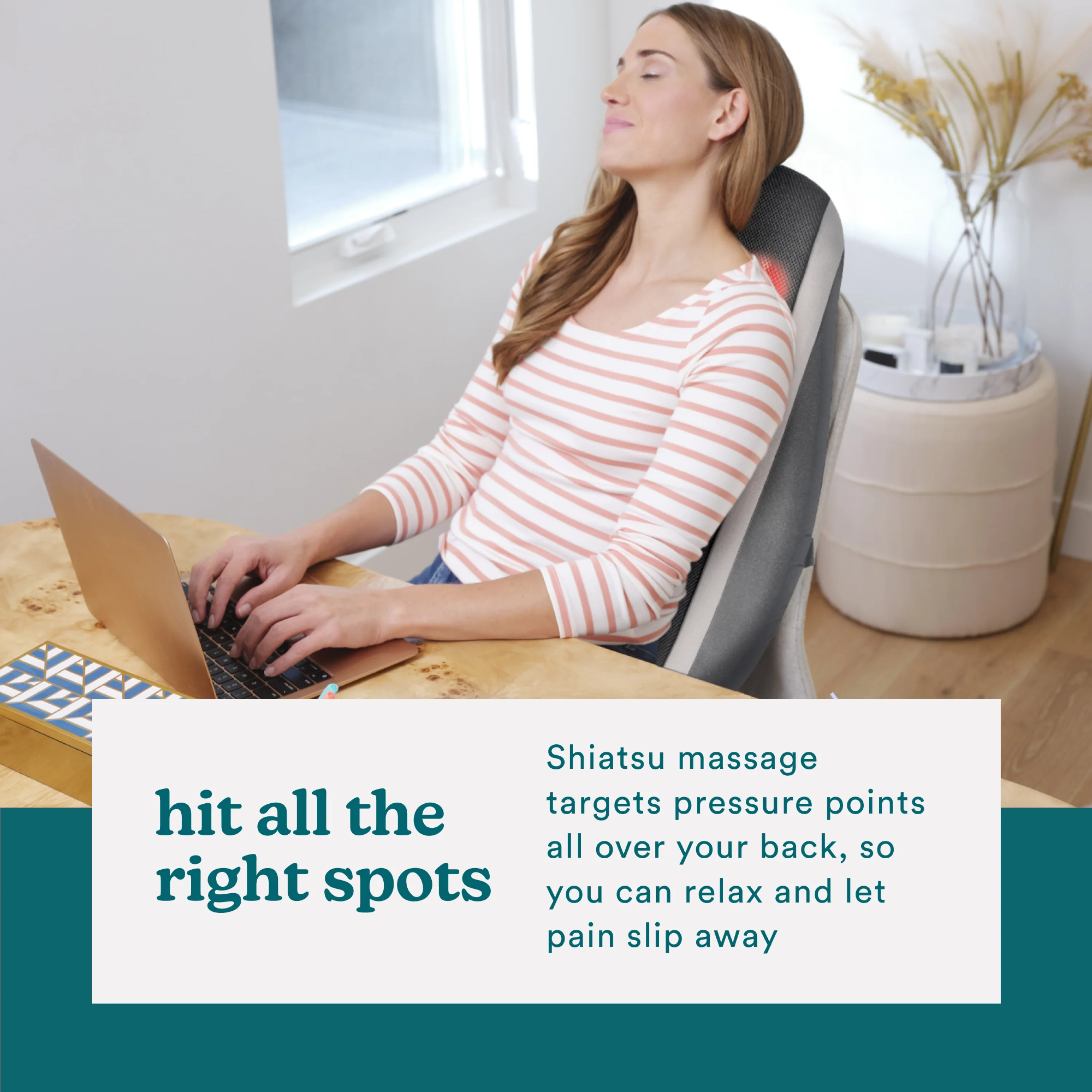 Shiatsu Massage Cushion with Heat - Image 5