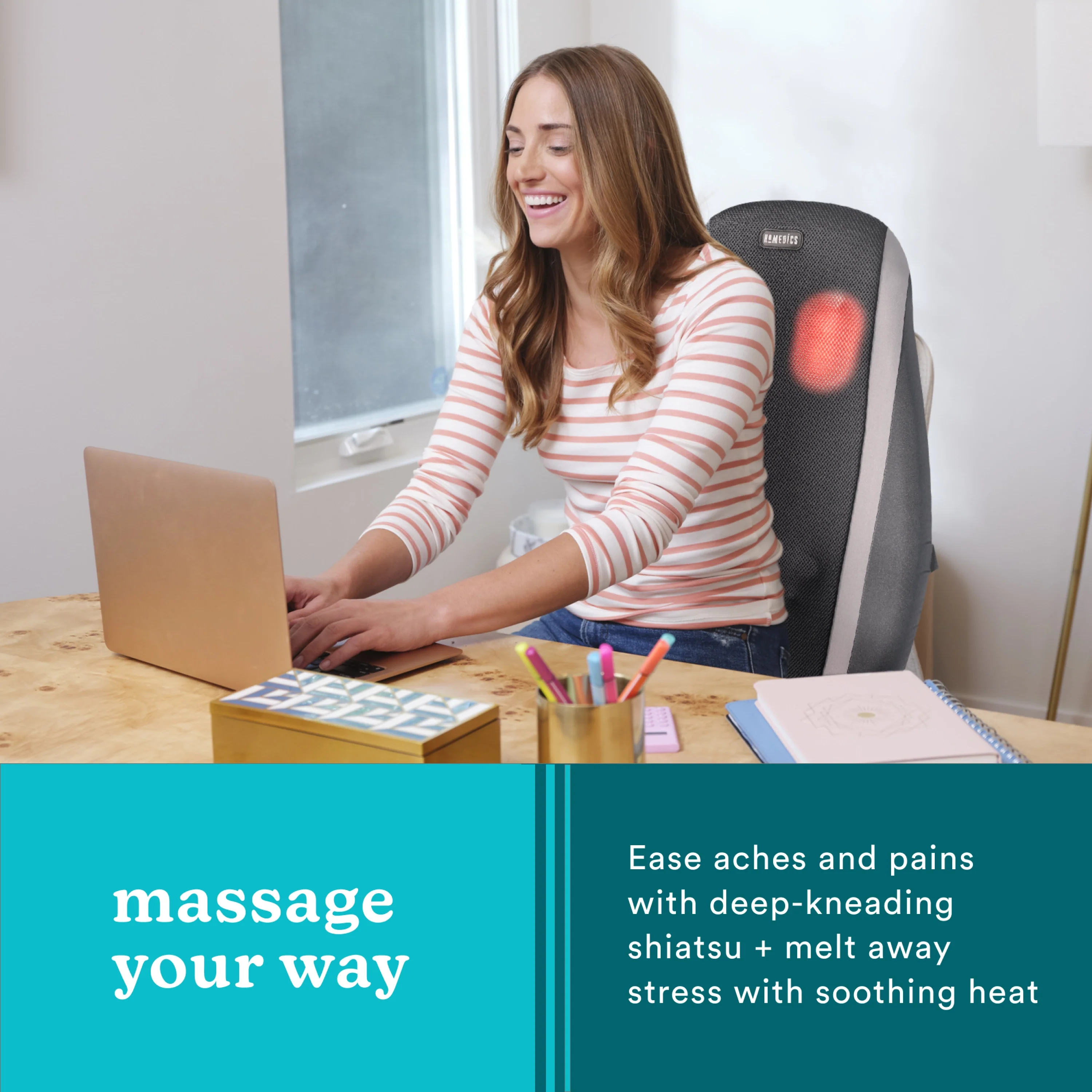 Shiatsu Massage Cushion with Heat - Image 7