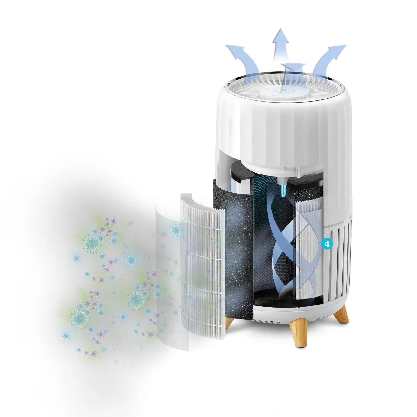 Smart Air Purifier T200 - Image 2