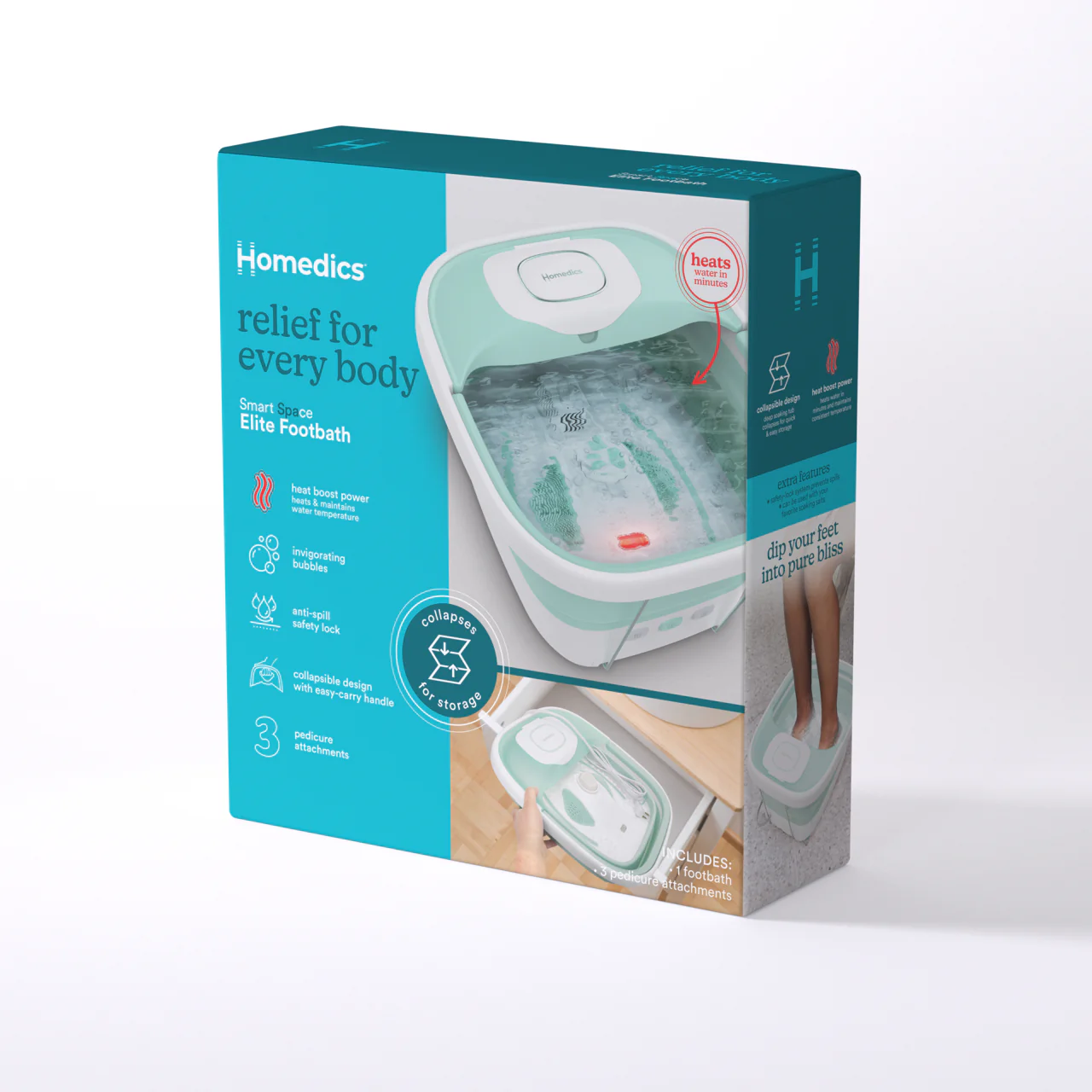 Smart Space Elite Footbath with Heat Boost - Image 8