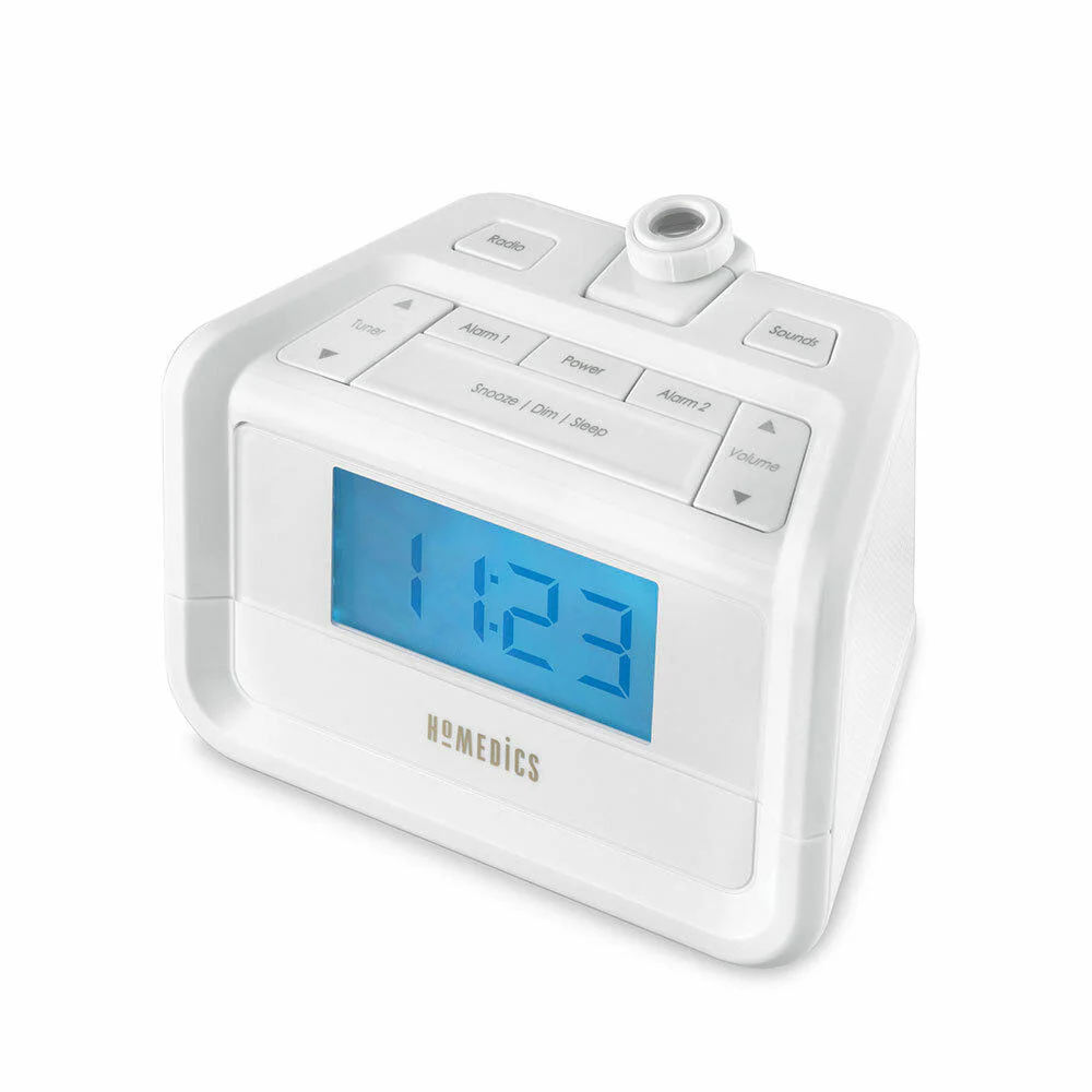 SoundSpa® Digital FM Clock Radio with Time Projection