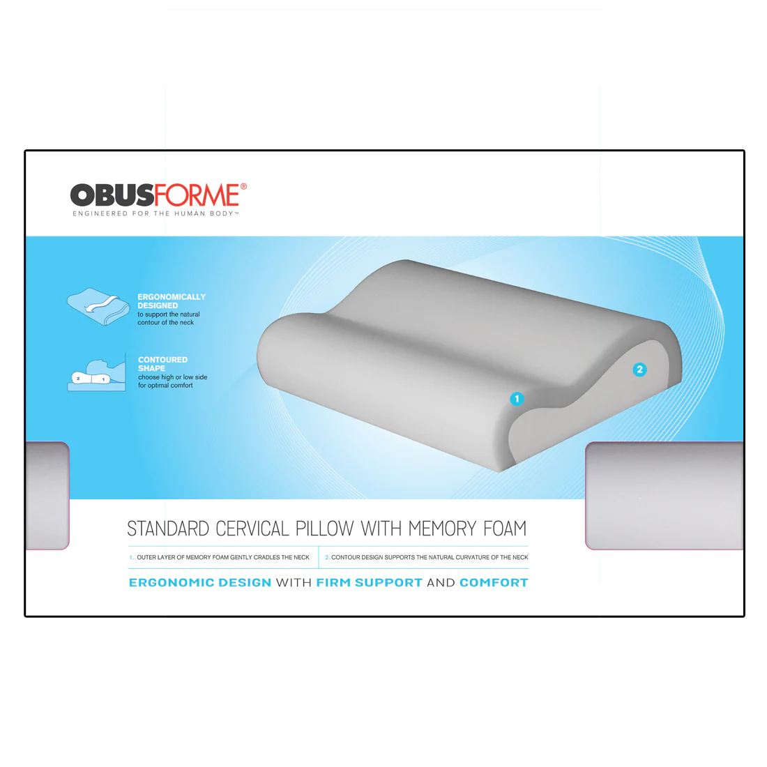Standard Cervical Pillow with Memory Foam - Image 5