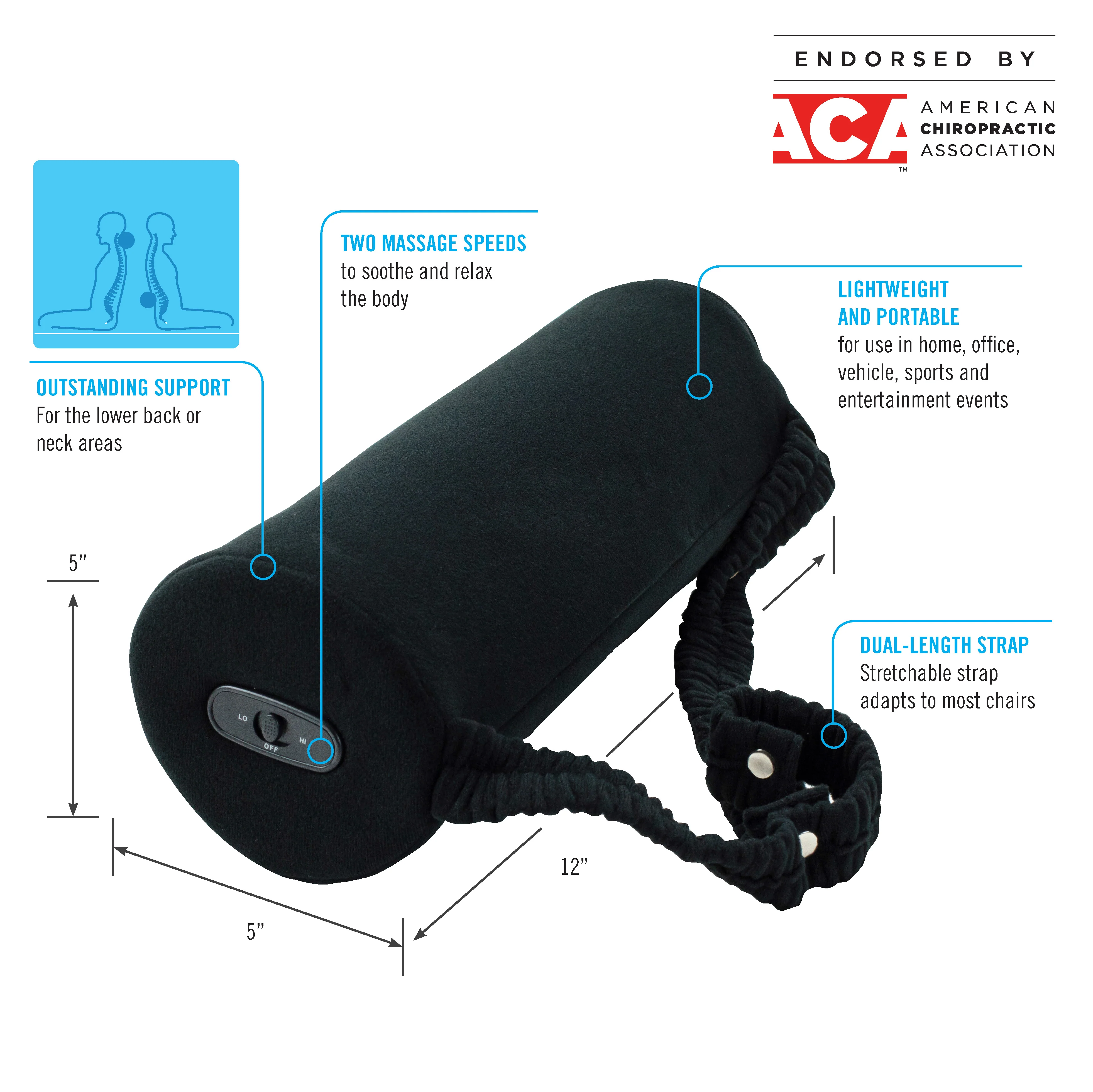 Supporting Roll with Massage - Image 2