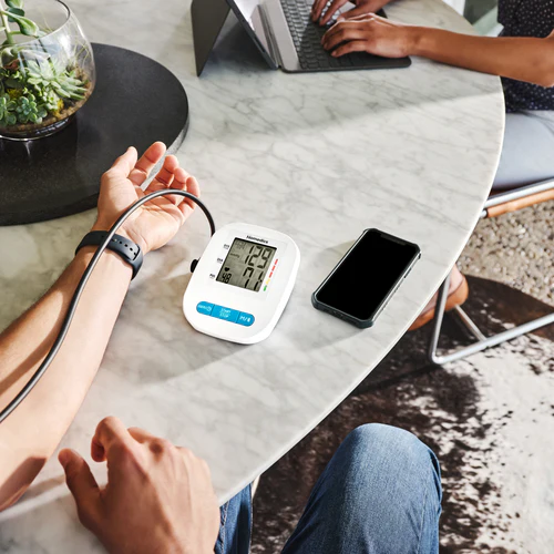 Upper Arm Blood Pressure Monitor with Voice Guidance - Image 3